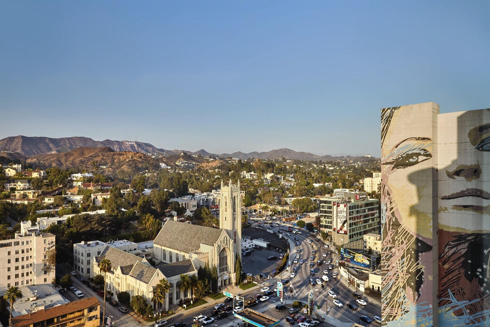 לוס אנג'לס Loews Hollywood Hotel מראה חיצוני תמונה